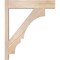 Ekena Millwork Balboa Block Smooth Outlooker, Douglas Fir, 5 1/2"W x 22"D x 26"H OUT06X22X26BOA05SDF - alternate 3
